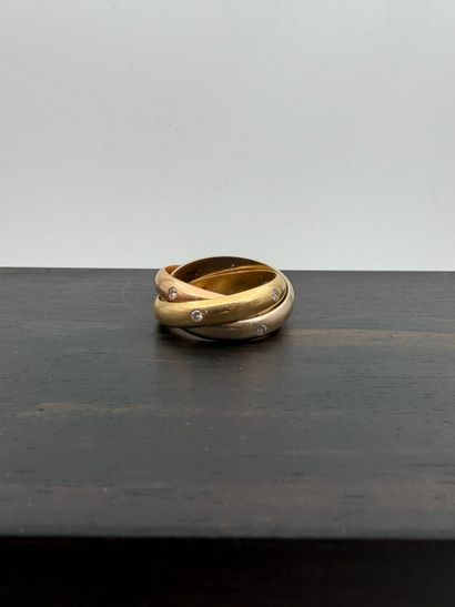 CARTIER (attributed to)
Three-colored 18K...