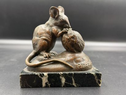 Charles MASSON, d'après
Souris mangeant une...