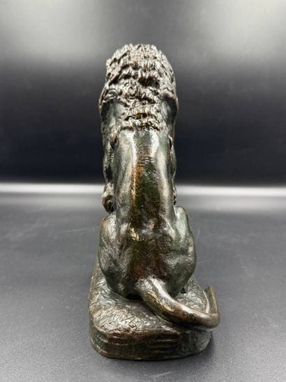 Louis Antoine BARYE, d'après
Le lion
bronze...