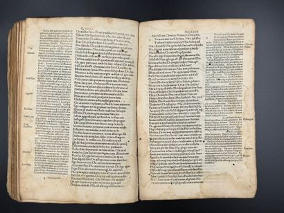 Incunable de Venise 1490
Les Comédies de...