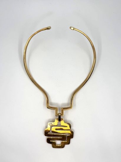 LALAOUNIS
Torque necklace in 18K (750) gold,...