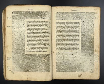 Incunable de Venise 1490
Les Comédies de...