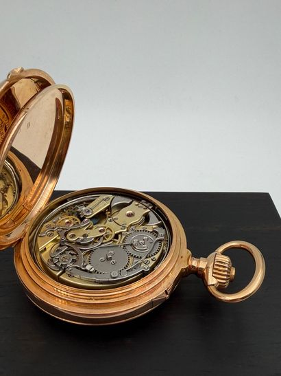 Louis AUDEMARS Gousset watch
in 18K (750)...