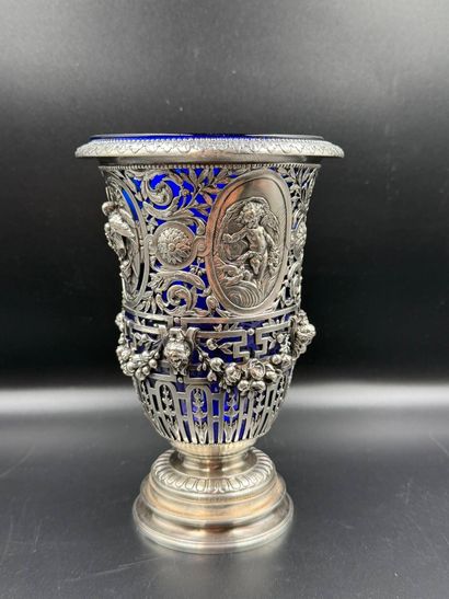 Ferdinand Barbedienne
Coupe en métal argenté...