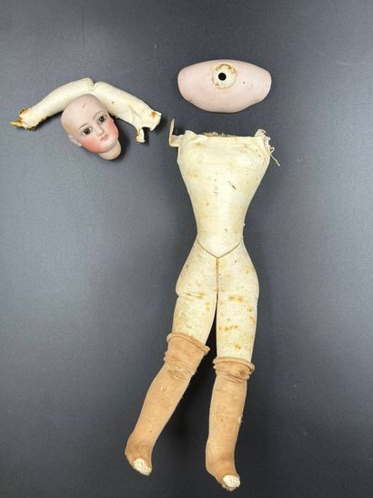 François GAUTIER
Parisian doll, size 1, bisque...