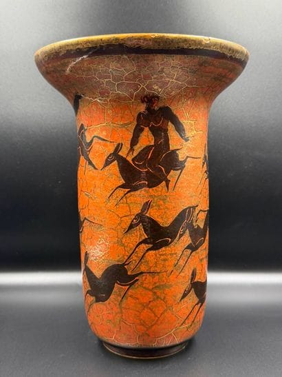 Jean MAYODON (1893 - 1967)
Ceramic horn-shaped...