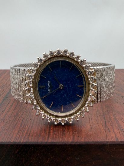 LONGINES Ladies' wristwatch in 18K (750)...