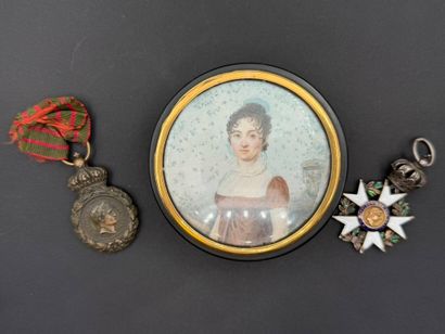 Lot of 1st Empire souvenirs
composed of :...