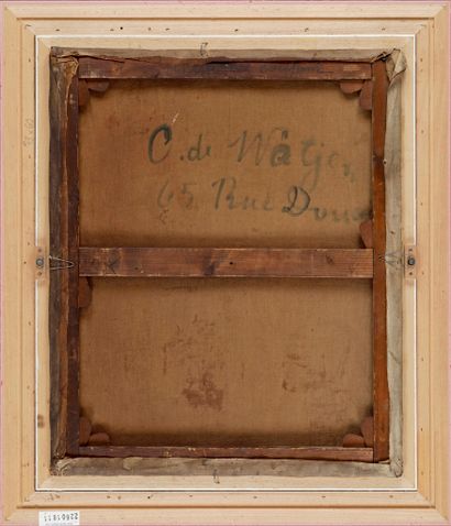 VON WÄTJEN Otto, 1881-1942,
Maison et verger,...