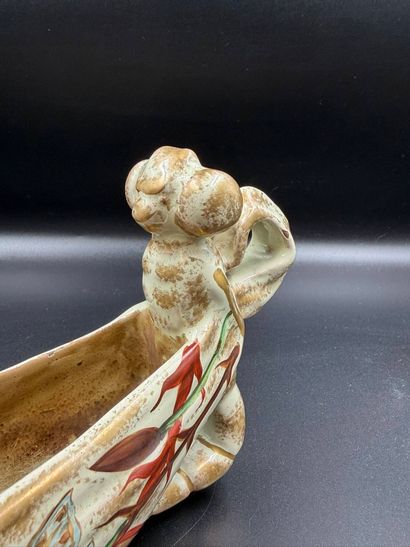 Émile GALLÉ (1846 - 1904)
An earthenware...