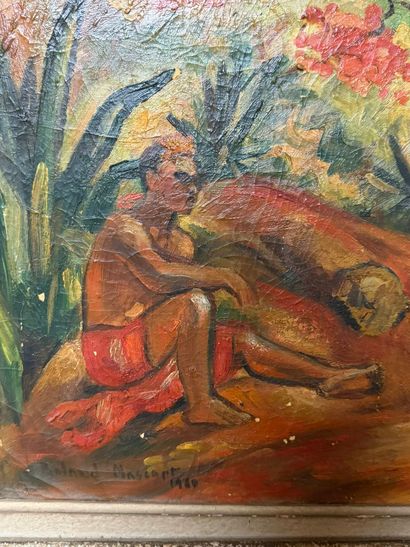 Roland MASCART, 1909-1988
Canaque sous un...