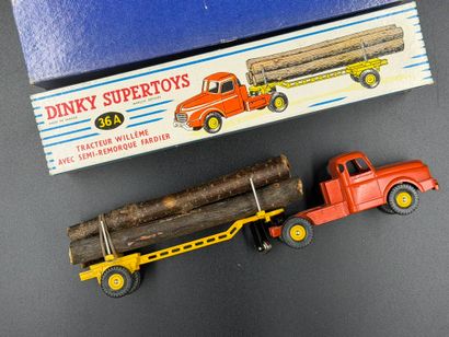 DINKY TOYS FRANCE-36A
Willème tractor with...