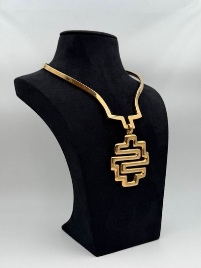 LALAOUNIS
Torque necklace in 18K (750) gold,...