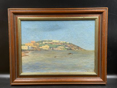 TAUPIN Jules (1863-1932)
Bord de mer en Tunisie,...