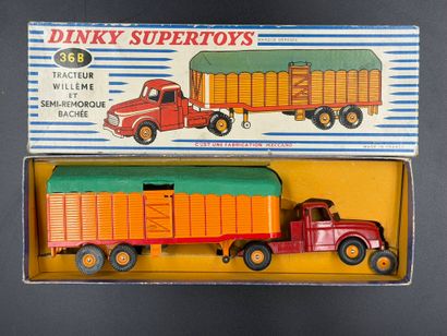 DINKY TOYS FRANCE-36 B
Willème tractor and...