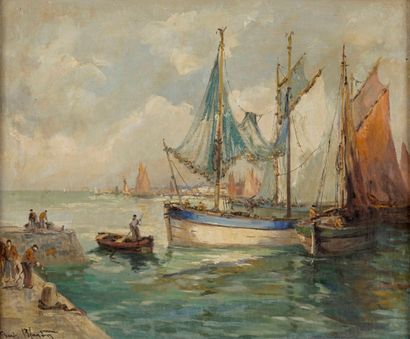 BLONDIN Charles, 1903-1991,
Le retour des...