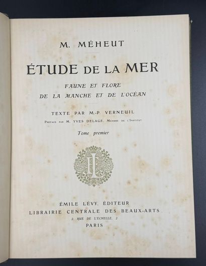 PILLARD-VERNEUIL (Maurice) - MEHEUT (Mathurin)
Etude...