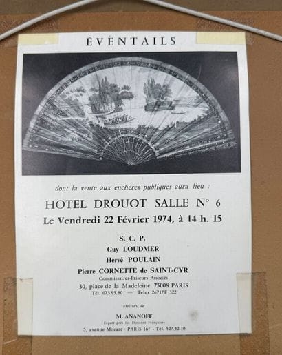 Le passage du gué, France, vers 1820
Bel...