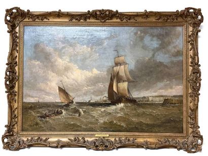 Alfred Vicker, 1786-1868
Brise côtière à...