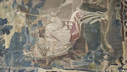 AUBUSSON. A tapestry known as a “verdure,”...