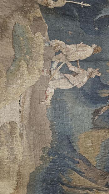 AUBUSSON. A tapestry known as a “verdure,”...