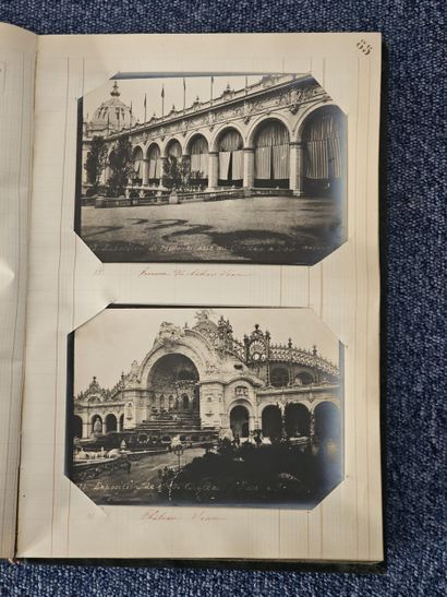 Album grand in-quarto d'une centaine de PHOTOGRAPHIES...