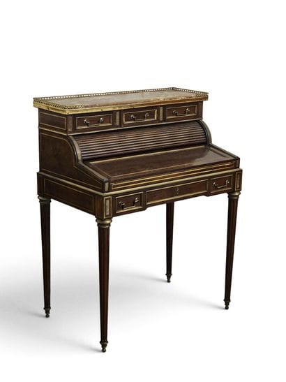 Small CYLINDER DESK, known as a “system”...