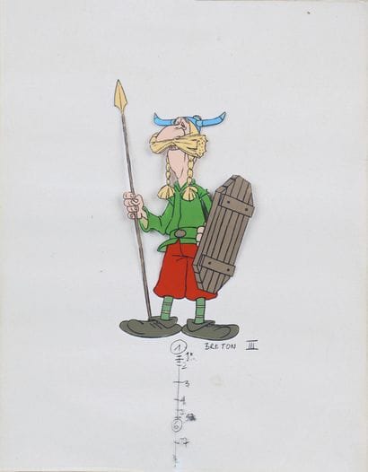 Albert UDERZO (1927-2020) (d'après). Breton...