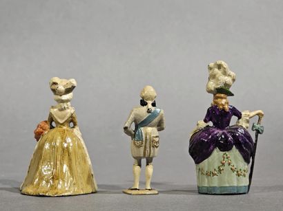 Gustave VERTUNNI (1884-1953) Louis XVI, Marie-Antoinette...