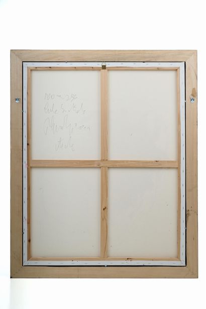 Philippe PASQUA (1965) Etude de visage. 
Huile...