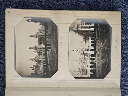 Album grand in-quarto d'une centaine de PHOTOGRAPHIES...