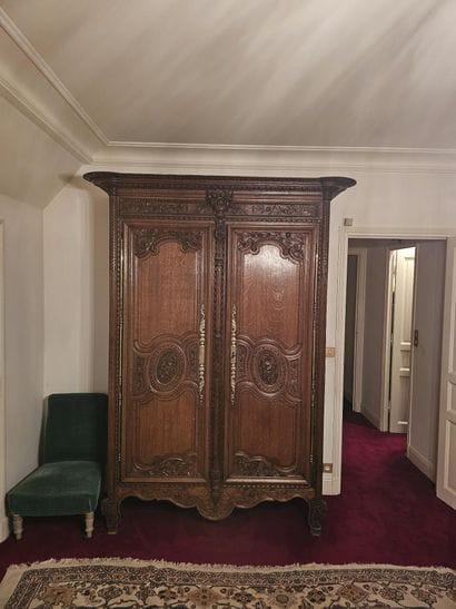 NORMAN CABINET, known as a “wedding cabinet,”...