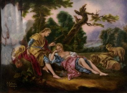 René RESTOUEIX (1924) d'après François BOUCHER...