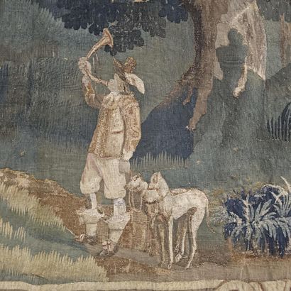 AUBUSSON. A tapestry known as a “verdure,”...