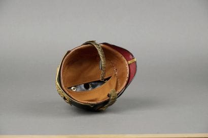 CASQUE A POINTE d'officier de réserve Wurtembourgeois,...