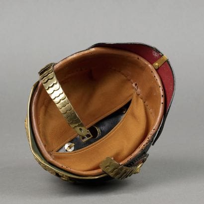 CASQUE A POINTE d'officier de réserve Wurtembourgeois,...