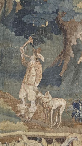AUBUSSON. A tapestry known as a “verdure,”...