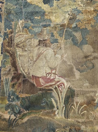 AUBUSSON. A tapestry known as a “verdure,”...