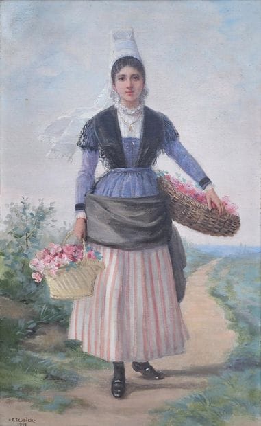 Charles Jean Auguste ESCUDIER (1848-1923)...
