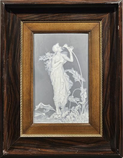 Auguste RIFFATERRE (1868-1935). Nymphe à...