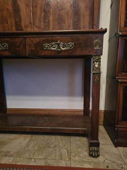 SECRETARY DESK or “BONHEUR DU JOUR” in flamed...