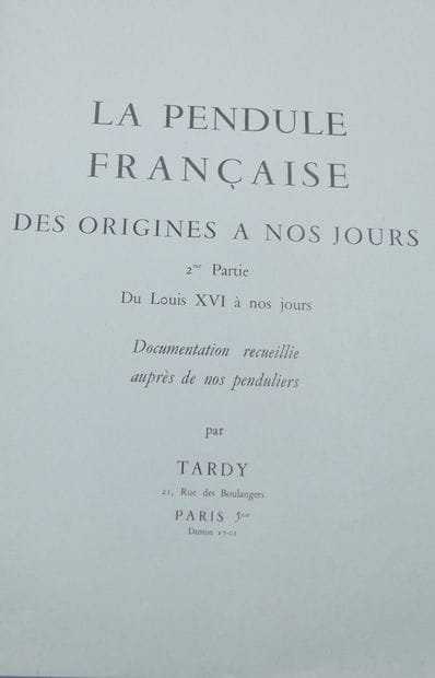 [PENDULES].

La Pendule Française - Des Origines...