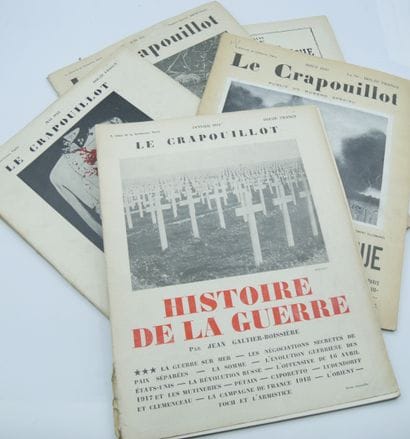 
LE CRAPOUILLOT. Ensemble de 15 Numéros.



Numéro...