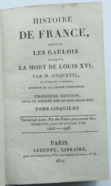 [HISTOIRE DE France]. Ensemble 21 Volumes....