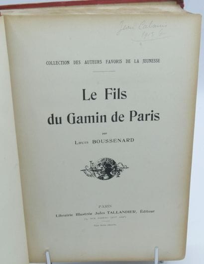[CARTONNAGES EDITEURS]. Ensemble de 2 Volumes.

Louis...