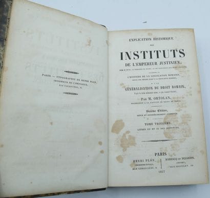 [CLASSIQUE & DIVERS]. Ensemble de 4 Volumes.

François...