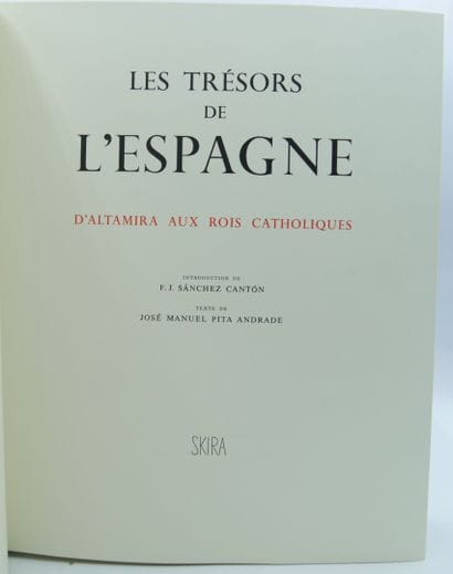 [MONDE].

Les Trésors de l'Espagne. D'Altamira...