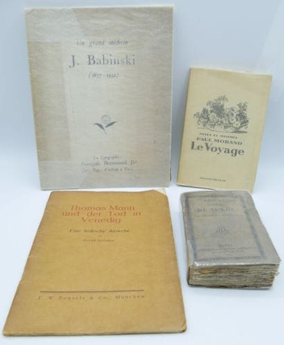 [VARIA]. Ensemble de 4 Livres.

Résumé de...