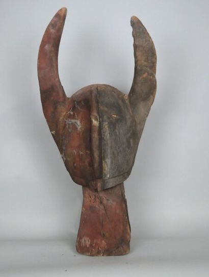 NIGERIA - CHAMBA people

Buffalo helmet mask...