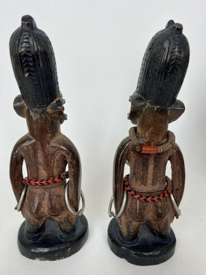 NIGERIA - YORUBA People

-Pair of male ibedji...